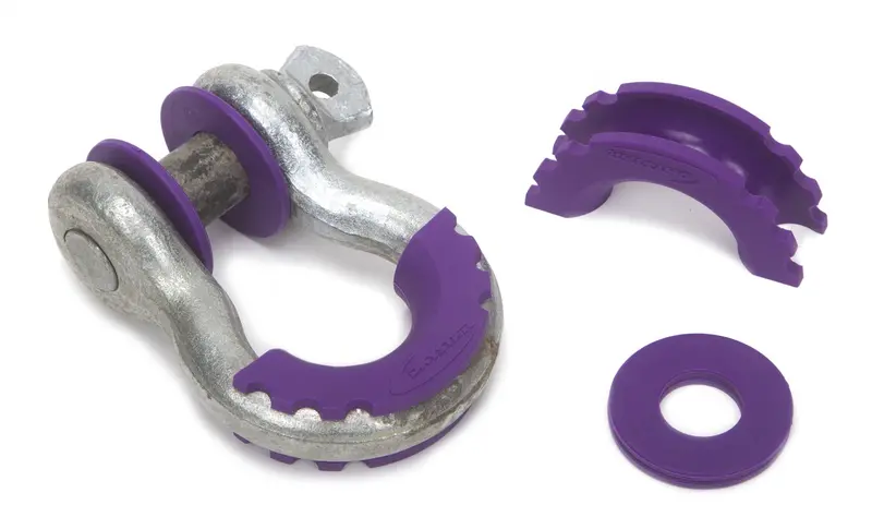 Daystar D-Ring Isolator Kit – Purple Polyurethane Mounts With Washers (Model Ku70057Pr) 1
