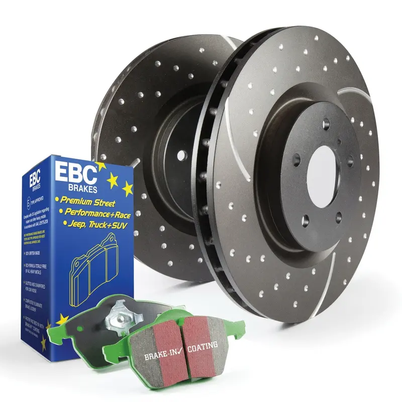 Ebc Brakes S10Kf1692 S10 Kits Greenstuff 2000 And Gd Rotors 1
