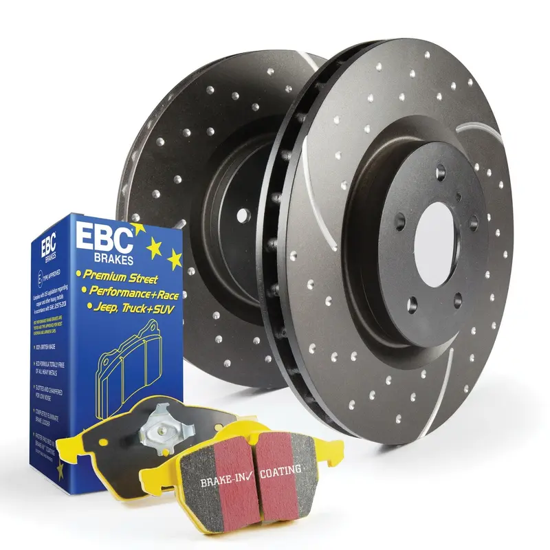 Ebc Yellowstuff Performance Brake Pad And Gd Slotted Rotor Kit – S5 Series 1