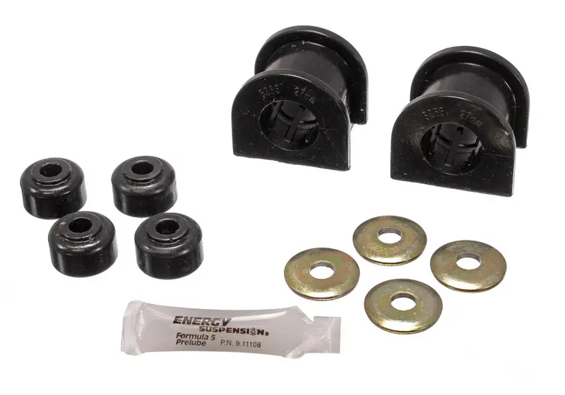 Energy Suspension Front Sway Bar Bushing Kit – 26Mm Diameter, Black Polyurethane Performance Upgrade 1