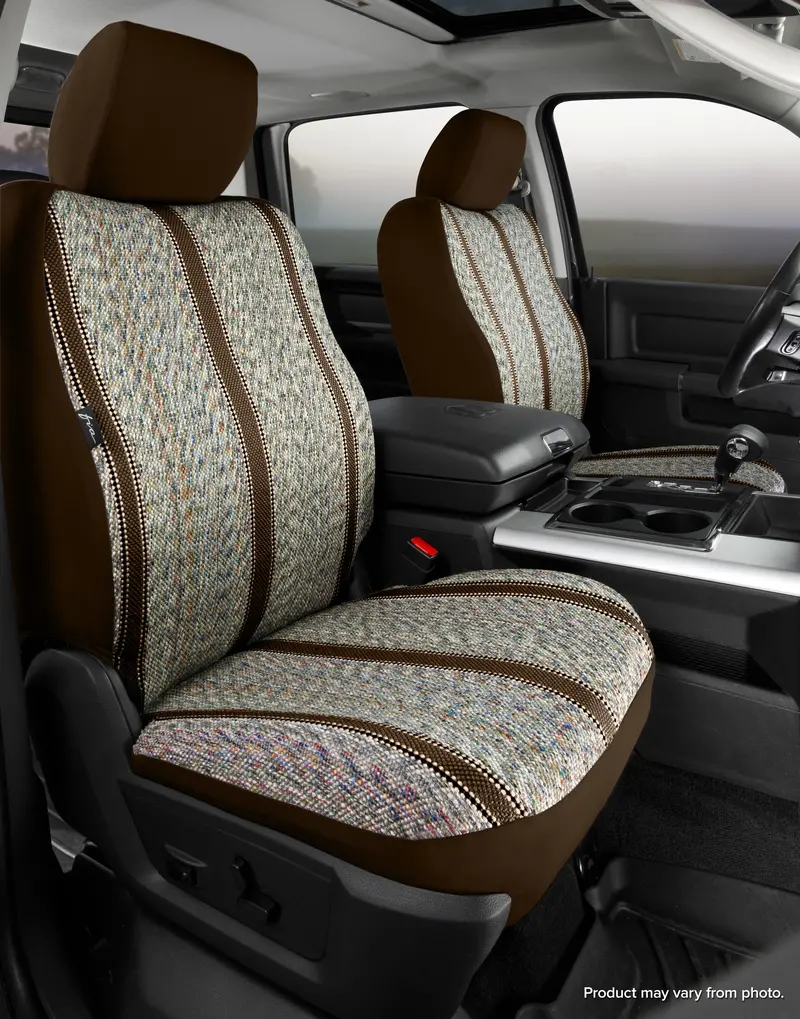 Fia Tr48 Wrangler Seat Covers – Custom-Fit Brown Fabric Interior Upgrade 1