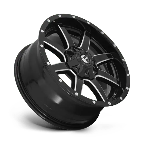 Fuel D610 18X9 Alloy Wheel – 6X135 Bolt Circle – Gloss Black Machined Lip – +13Mm Offset 1