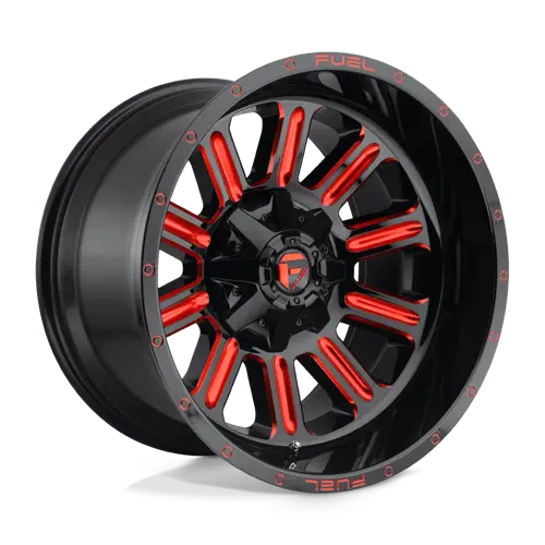 Fuel D621 Forged Alloy Wheel — 20X10 Inches, 6X135Mm Bolt Pattern, Gloss Black With Machined Lip 1