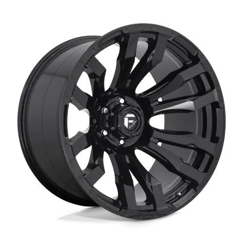 Fuel D675 20X9 Inch Forged Wheel – 8X6.5 Bolt Pattern, Gloss Black With Machined Face, +1Mm Offset 1