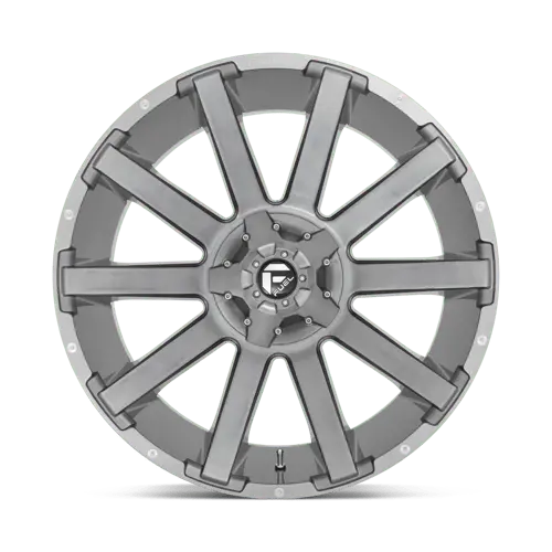Fuel D714 Alloy Wheel – 20X9 Inches, 6X135Mm Bolt Pattern, Brushed Gunmetal With Machined Face 1