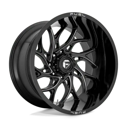 Fuel D74122208547 D741 22X12 Gloss Black/Milled Wheel – 5X5.5", –44Mm Offset 1