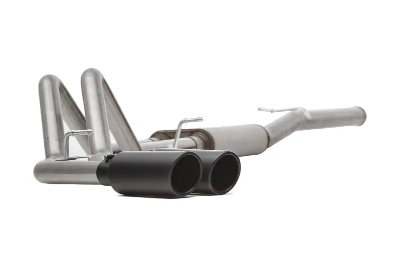 Gibson Black Elite Dual-Sport Cat-Back Exhaust System – Stainless Steel, Model 69223B 1