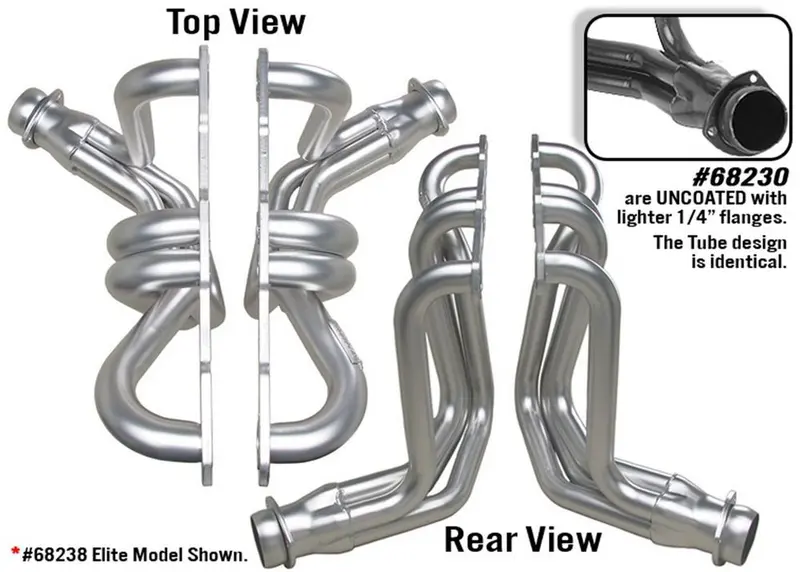 Hedman Hedders 68230 Exhaust Manifold Set For 1958–1964 Small-Block Chevy Passenger Vehicles 1