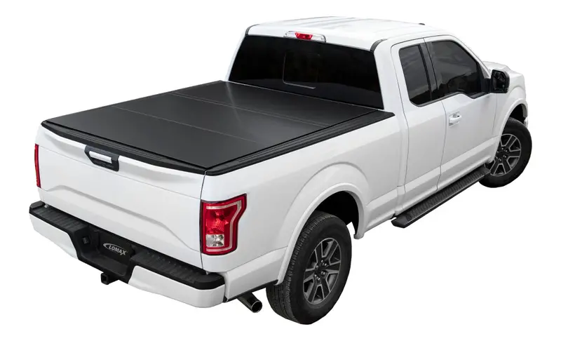 Lomax Folding Hard Tonneau Cover – Durable Aluminum Panel System With Easy-Fold Mechanism 1