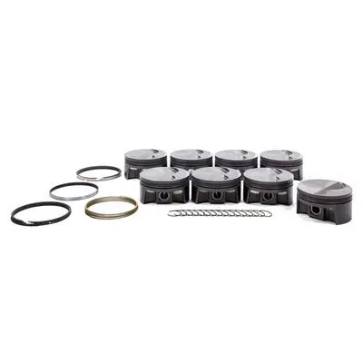 Mahle 930227770 Ls3 Powerpak Forged Piston Set – 4.070" Bore, -4Cc Dish 1