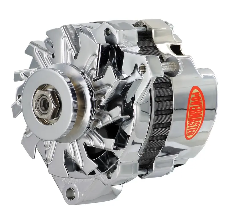 Powermaster 378601 High-Output Alternator – Compact Design With Increased Amperage Capacity 1