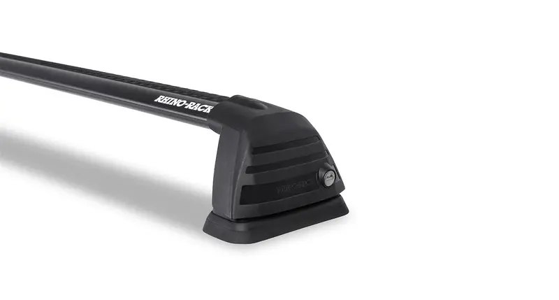 Rhino-Rack Vortex Roc25 Flush-Mount Roof Rack – Dual-Bar System, Black Finish 1