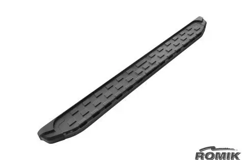 Romik Anodized Black Running Boards – Custom Side Steps For 2016–Present Nissan Titan King Cab, Rec-Tb Series 1