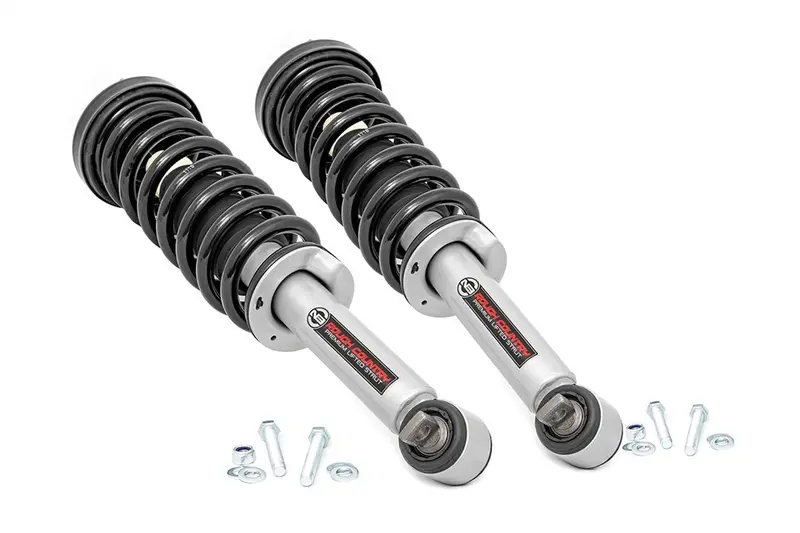 Rough Country 502090 M1 Monotube Adjustable Leveling Strut – 0–2" Lift For Toyota Tundra (2007–2021) 1