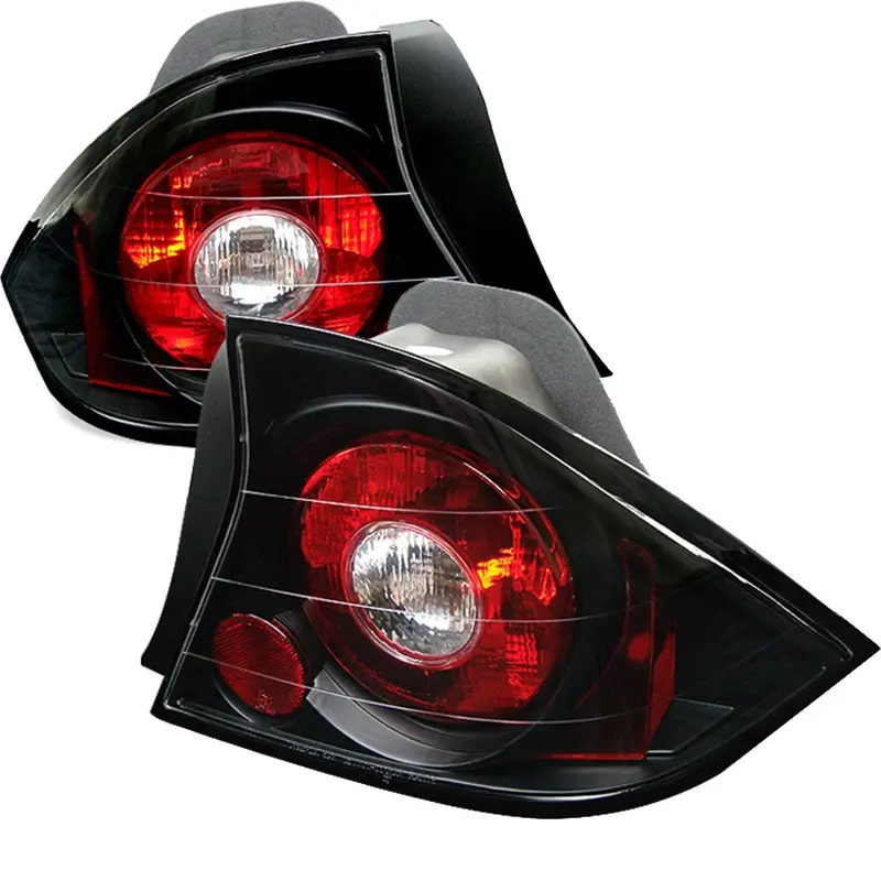 Spyder Auto Euro-Style Tail Light Assembly – Black Housing, Oem Bulb-Compatible Pair 1