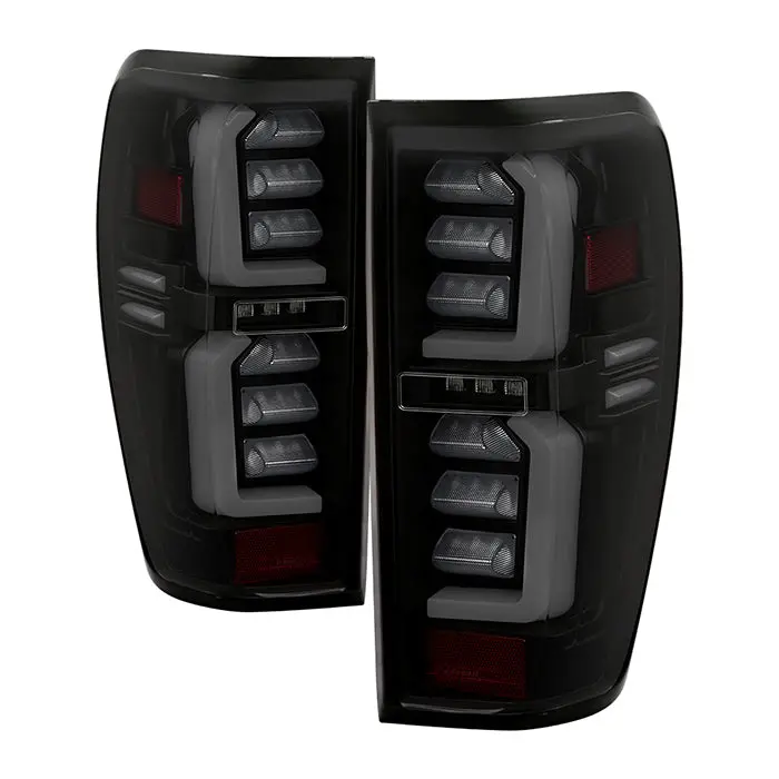 Spyder Auto Led Tail Light Pair – Smoke Lens, Oem Bulb Compatible 1