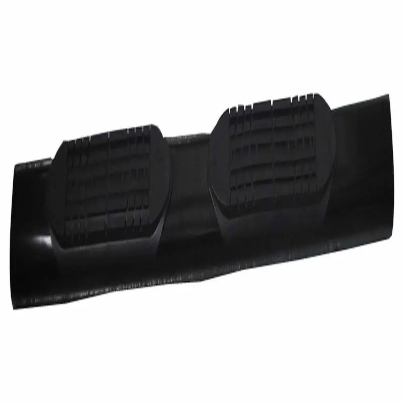Trailfx Oval Step Running Boards – 4-Inch Width, Powder-Coated Black Steel 1