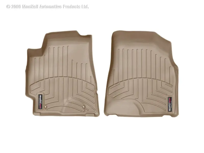 Weathertech 450391 Tan Digitalfit Front Row Floor Liners – Precision Molded For Exact Fit 1