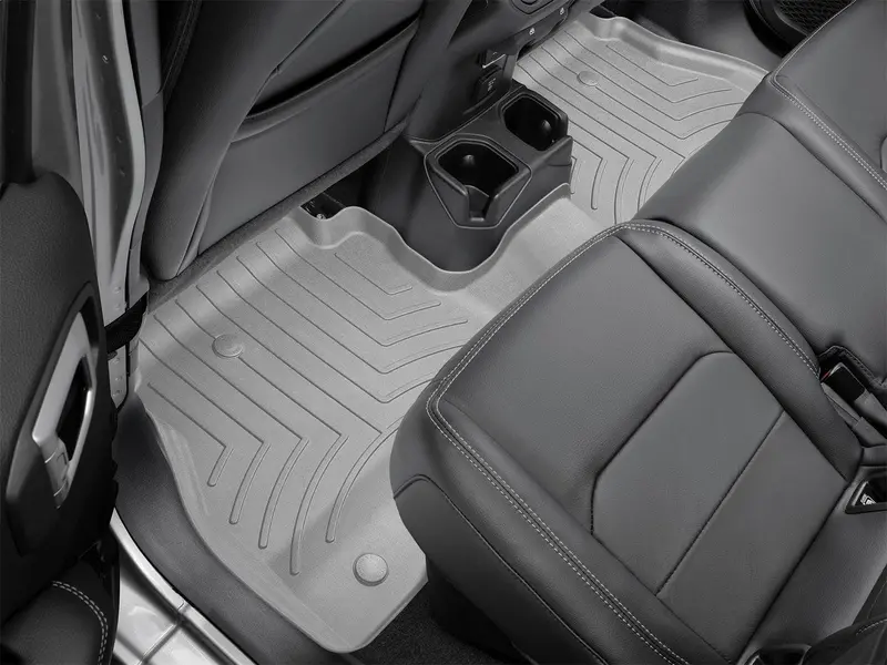 Weathertech Floorliner – Rear Interior Mat, Gray, Precision Trim Fit 1