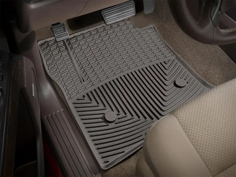 Weathertech W165Co All-Weather Front Floor Mats – Cocoa Color 1