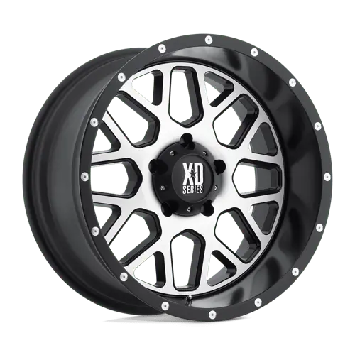 Xd Xd820 20X9 Forged Alloy Wheel – 6X135 Bolt Pattern – Satin Black Machined Face – Zero Offset 1